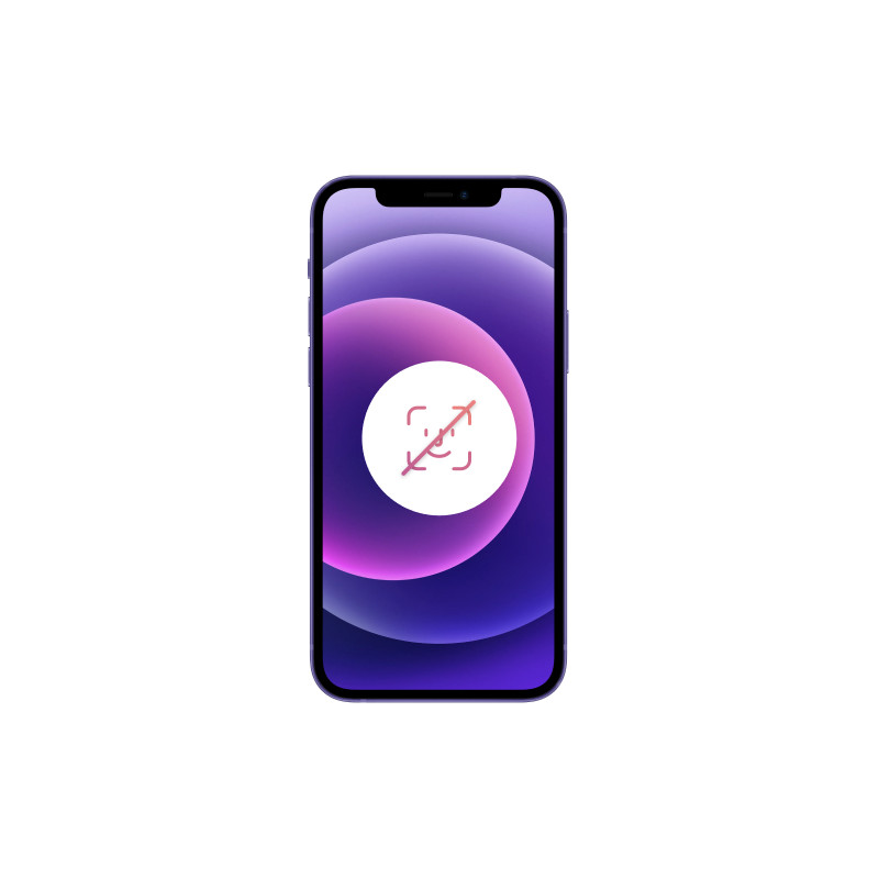 iPhone 12 Mini 128 Go Mauve Reconditionné sans FACE ID