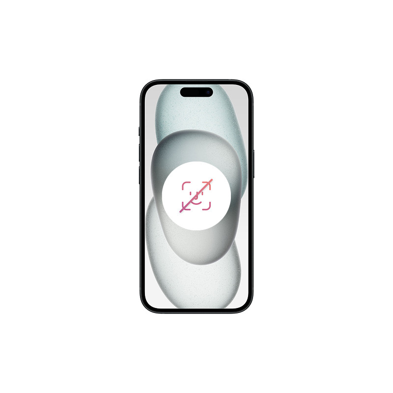 iPhone 15 128 Go Noir Reconditionné sans FACE ID
