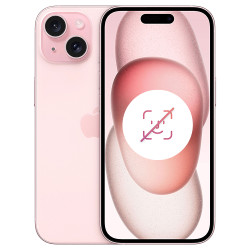 iPhone 15 256 Go Rose Reconditionné sans FACE ID